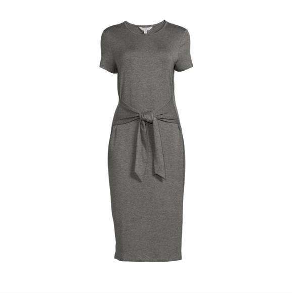 Time and tru tie waist knit dress - Picture 1 of 7